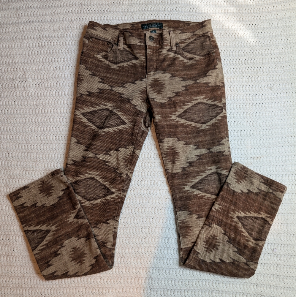 Ralph Lauren Southwestern Aztec Print Jeans
